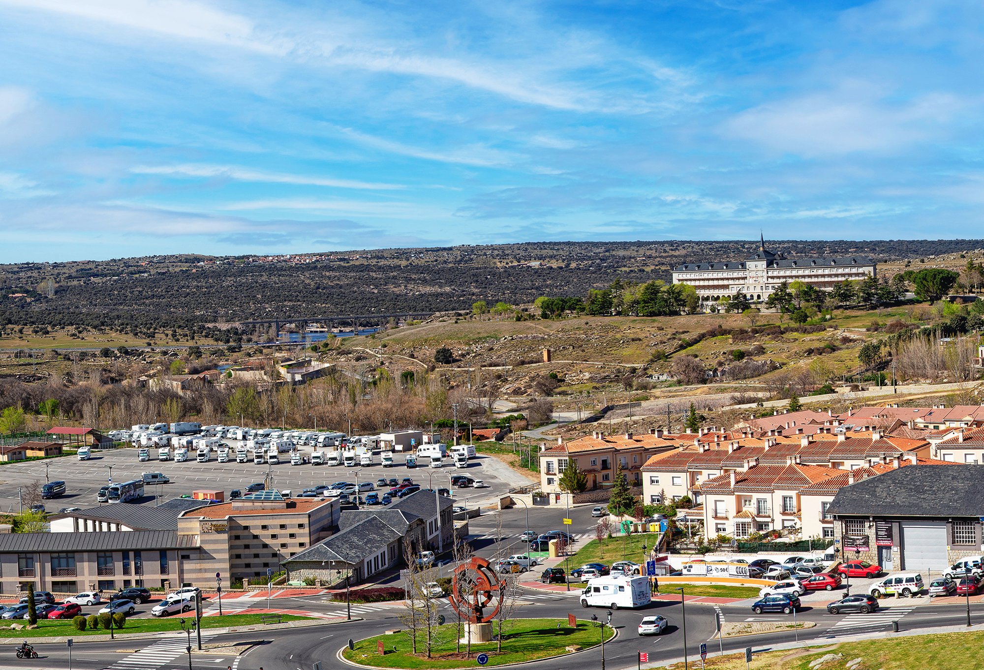 Ávila - L'aire de camping-cars est à deux pas des murailles